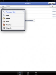 Google Mobile теперь для iPad