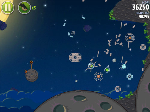 Angry Birds Space - улетаем в космос