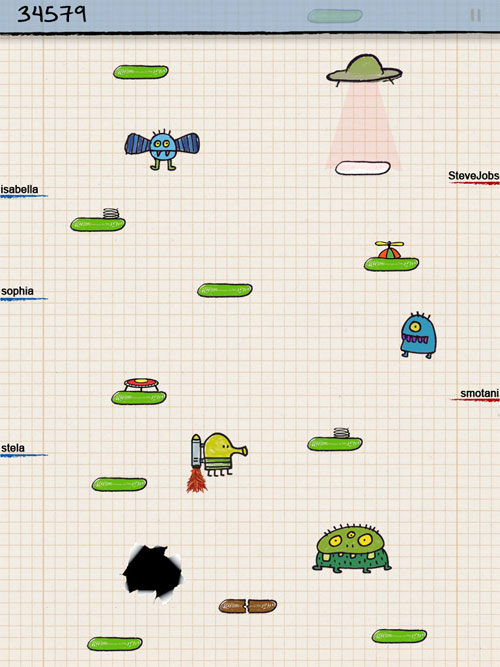 Doodle Jump - кто выше прыгнет