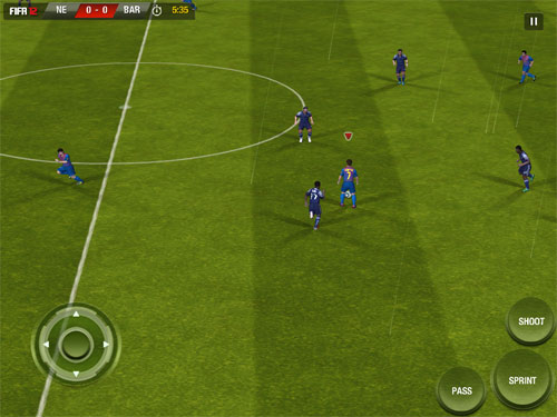 FIFA 2012 - лучший футбольный симулятор для iPad