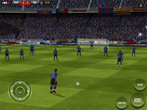 FIFA 2012 - лучший футбольный симулятор для iPad