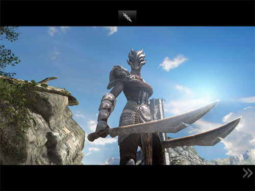 Infinity Blade II - самая красивая игра для iPad