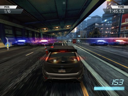 NFS Most Wanted - одна из лучших гонок на iPad