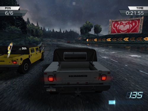 NFS Most Wanted - одна из лучших гонок на iPad