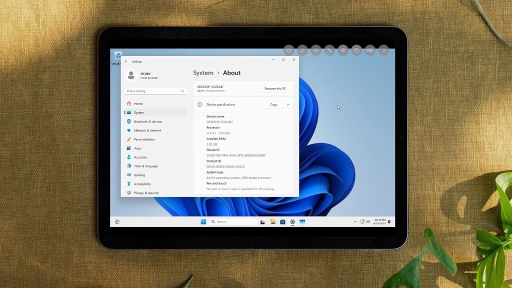 ARM-версию Windows 11 через эмуляцию запустили на iPad Air с процессором M2. Всё работает, даже без джейлбрейка