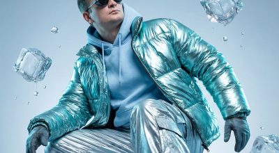 Стильный айс-бейб: Превращаем себя в модного парня в футуристической атмосфере с ледяными кубиками