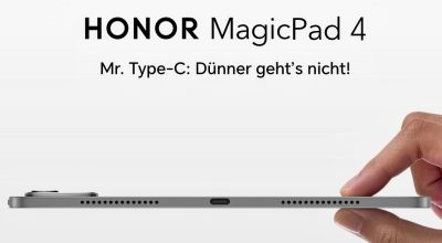 Honor представила самый тонкий в мире планшет MagicPad 4