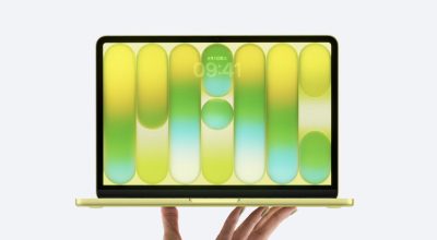 Скачиваем яркие обои для нового MacBook Neo