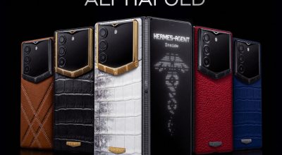 Vertu представила уникальный смартфон AlphaFold за 3,3 миллиона рублей