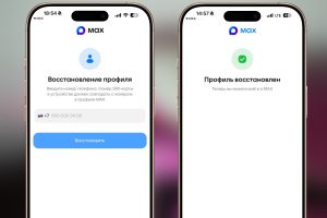 Быстрое восстановление аккаунта в MAX через Mobile ID