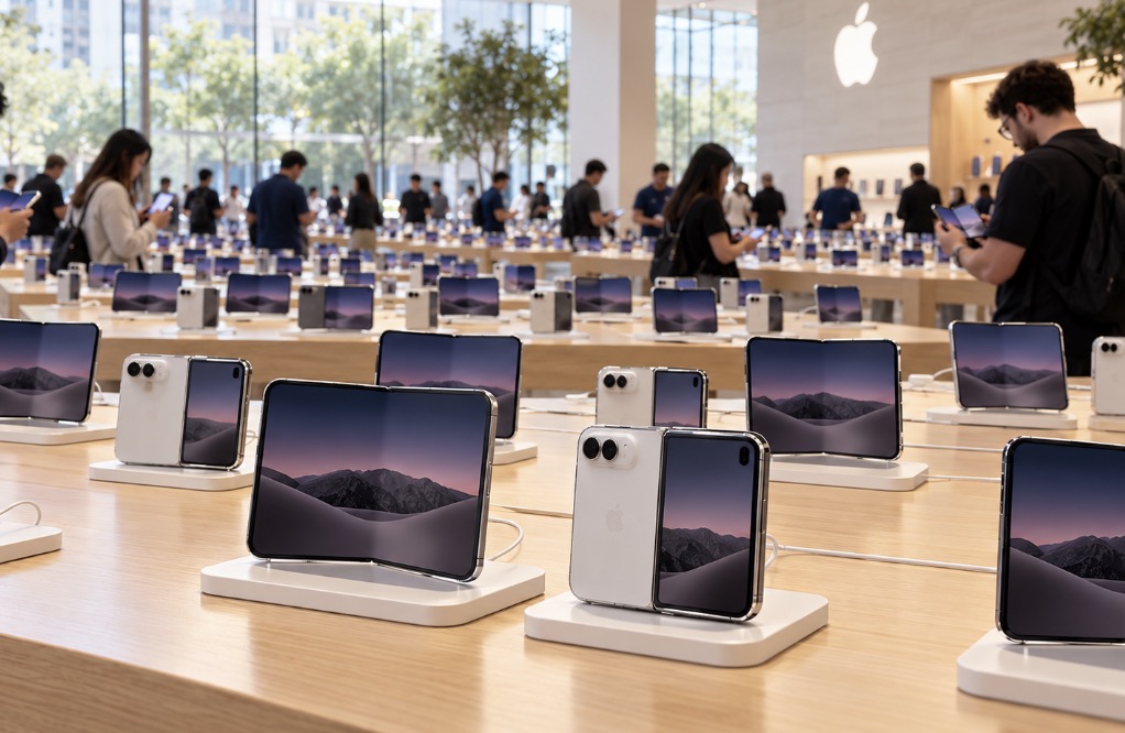 Apple запускает масштабный тест-драйв складного iPhone Duo