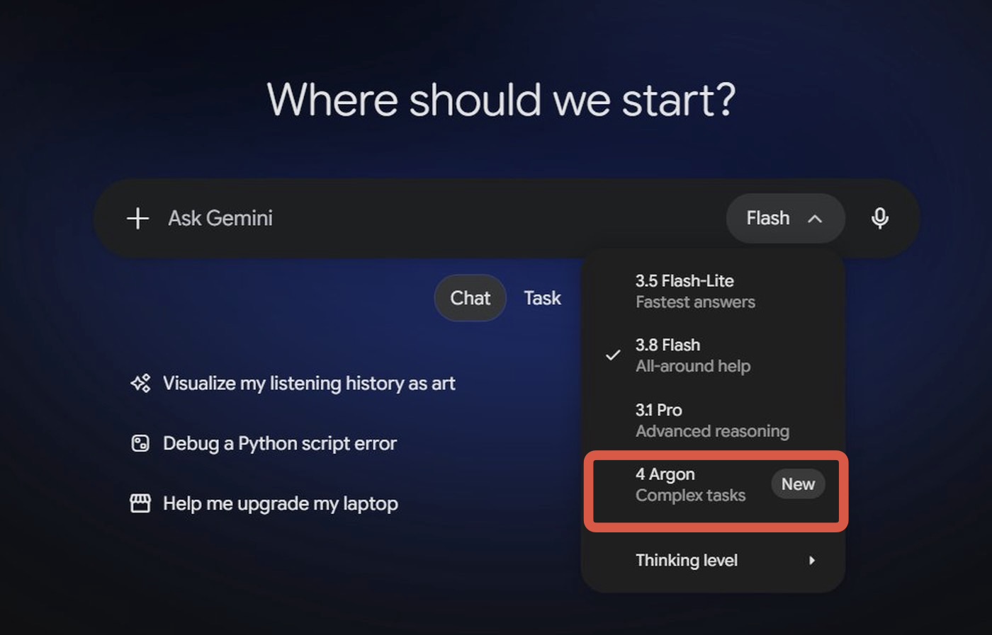 Новая эпоха ИИ: Модель Gemini 4 Argon от Google