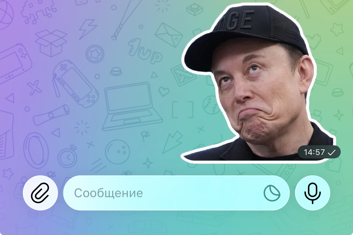 Создайте уникальные стикеры в Telegram на вашем iPhone
