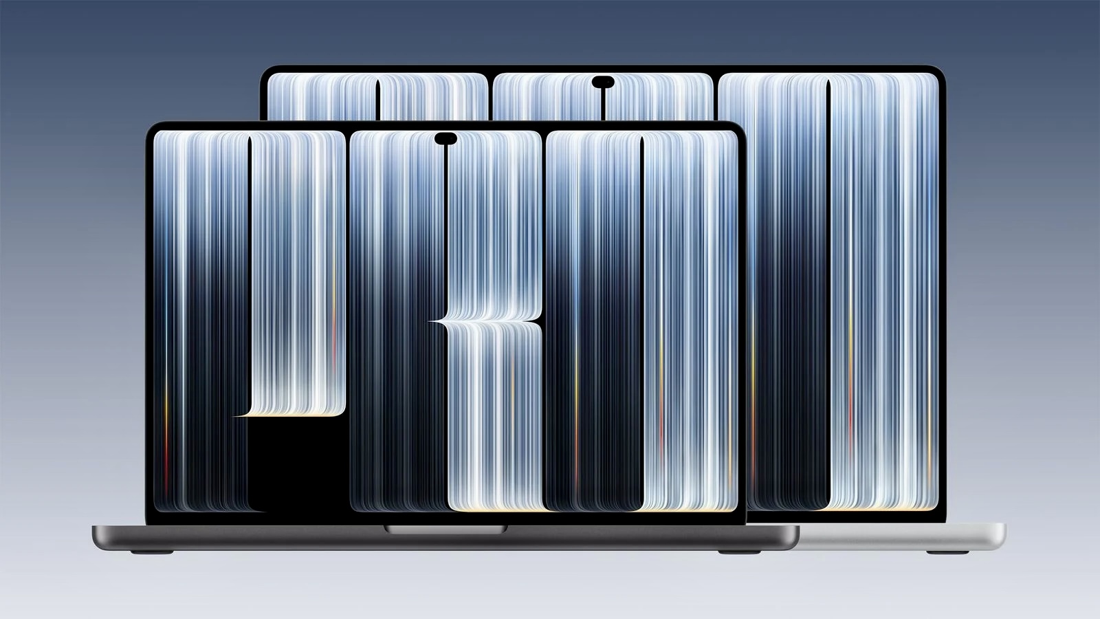 Скачайте уникальные обои с нового MacBook Pro с OLED-дисплеем