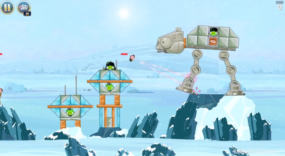 Почувствуйте Силу и посетите новую планету в обновлении игры Angry Birds Star Wars