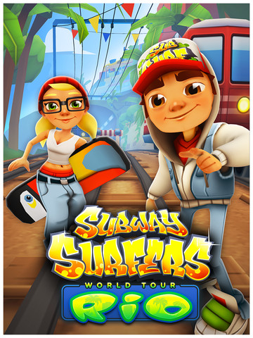 Убегайте от поездов и танцуйте самбу в новой версии игры Subway Surfers